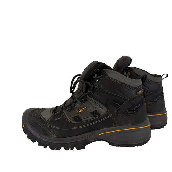 Keen Other - Keen Logan Boots Mens Size 8 Black Mid Hiking Waterproof